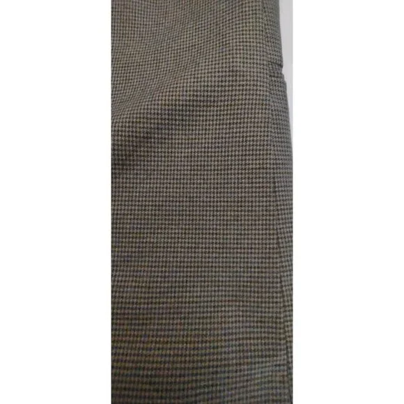 H&M Plaid Blazer Size Small Double Breasted Academic Preppy Classic Brown - Picture 8 of 9